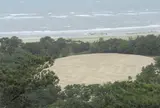 銭形砂絵（寛永通宝）