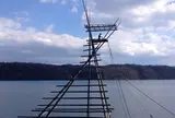 中居湾ふれあいパークの「ボラ待ちやぐら」