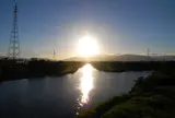 犀川から伊吹山