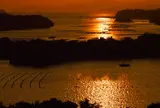 英虞湾の夕景