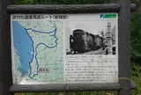 旧北陸本線新保駅跡