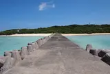 鳩間港防波堤