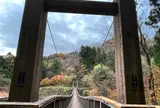 滝のつり橋