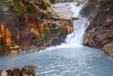 大湯沼川天然足湯