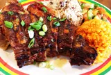 パンチの効いた肉Jamaican Grill