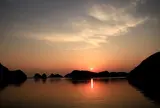 綱島の夕日