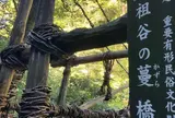 祖谷のかずら橋