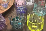 glass Art Blue Moon