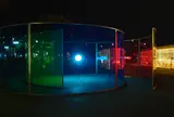 夜の金沢21世紀美術館/1日目