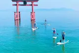 琵琶湖 白ひげ浜 SUP（サップ・スタンドアップパドル）体験会場
