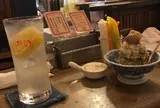 いか玉焼と串カツ マハカラ