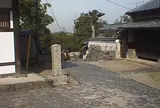 左大仏殿道 石碑