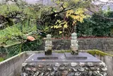 軽皇子と妹の軽大郎女の墓と伝わっている