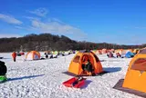 網走湖ワカサギ釣り