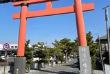 鶴嶺八幡宮大鳥居