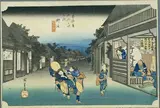 御油宿 ベルツ博士の妻 花の実家跡