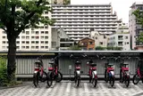 中央区コミュニティサイクル サイクルポート B4-03.桜の散歩道 （晴海トリトンスクエア前）