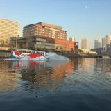 学生とロボットが英語でクルーズガイド！？運河クルーズができる『夏の船カフェ』東雲運河で開催