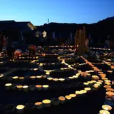 1000以上の風鈴が飾られる「風鈴まつり」が佐賀県伊万里市の秘窯の里大川内山にて開催