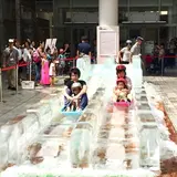 真夏の氷フェスや恐竜展など家族で楽しめる『キューズにぎやかサマー！』開催