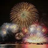 1万発の花火が瀬戸内海の夜空を彩る「2018 広島みなと 夢 花火大会　～花火ミュージアム～」が開催
