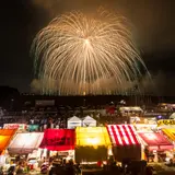 打上数20000発「燃えよ！商工会青年部！！ 第17回こうのす花火大会」