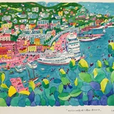 絵画展開催！作家・森瑤子の装画や挿絵を多数手がけた画家『旅する橋本シャーン 絵画展』