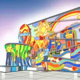 多摩美術大学×東京都下水道局がコラボしたアート作品の巨大トイレが現れる！