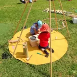 動物とのふれあいや昔ながらの遊びができる「プレイパーク」東京臨海広域防災公園で開催