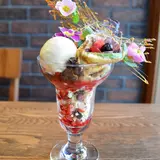 【 肉×チョコ×花】フラワー肉パフェが登場！道頓堀の肉バル「デルソーレ」でホワイトデーまでの限定販売