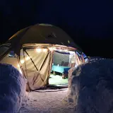 雪に囲まれた幻想的なアウトドア酒場【のりくら雪と氷のEVスナック】が長野で週末限定オープン！