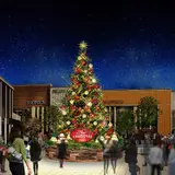 グランベリーパークに高さ8ｍのモミの木と巨大リスが登場！華やかなクリスマスを体感しよう