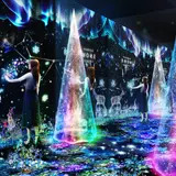 ネイキッドが表参道ヒルズを幻想的なホワイトクリスマスに！イマーシブイルミネーションで神秘的な聖夜を過ごそう
