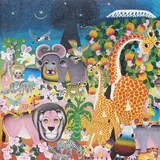六甲ガーデンテラスにて「ティンガティンガ・アートのお絵描きワークショップ&アフリカンマーケット」を開催