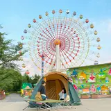 週末10組限定のキャンプ体験！静まり返った夜の遊園地「那須ハイランドパーク」でドキドキ体験