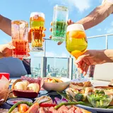 絶景と音楽が共存するビアガーデン！「CÉ LA VI SKY MUSIC TERRACE」で楽しむ飲み放題