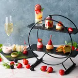 季節のアフタヌーンティーとカクテルに甘酸っぱい苺が登場！「ホテル雅叙園東京」で提供