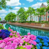 日本最多1,250品種のあじさいがヨーロッパの街並みを彩るイベント「ハウステンボス」で開催！