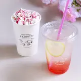 お花見にぴったり！中目黒【PEANUTS Cafe】さくら味のレモネードやラテが登場！