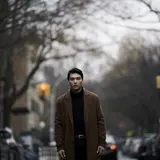 注目俳優『章平』を写真家山口公一が撮る！写真展「NYの足跡 Shohei」神保町画廊にて