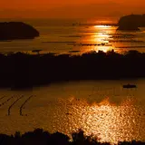 英虞湾の夕景