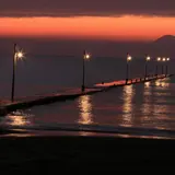 原岡海岸 岡本桟橋
