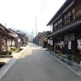 鹿野城下町の街並み