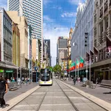 10-Bourke Street Mall/Swanston St