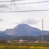 伊吹山が見える