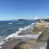 七里ケ浜海岸駐車場（鎌倉側）