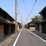 羽島の古い町並み
