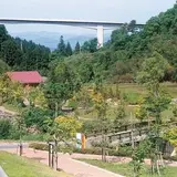伯耆町別所川渓流植物園