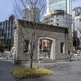 旧大阪毎日新聞大阪本社 旧社屋玄関 玄関ポーチ