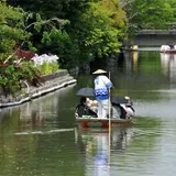 柳川川下り「松月乗船場」